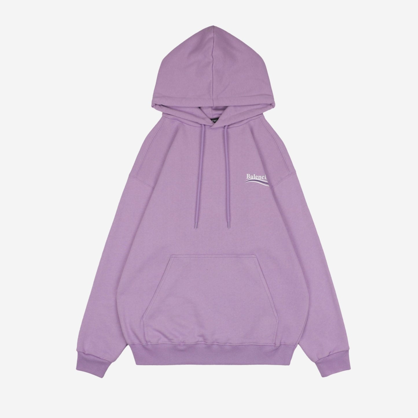 Balenci Political Campaign Hoodie Purple