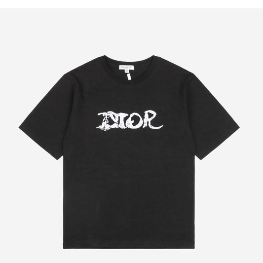 Black T-Shirt, White Logo