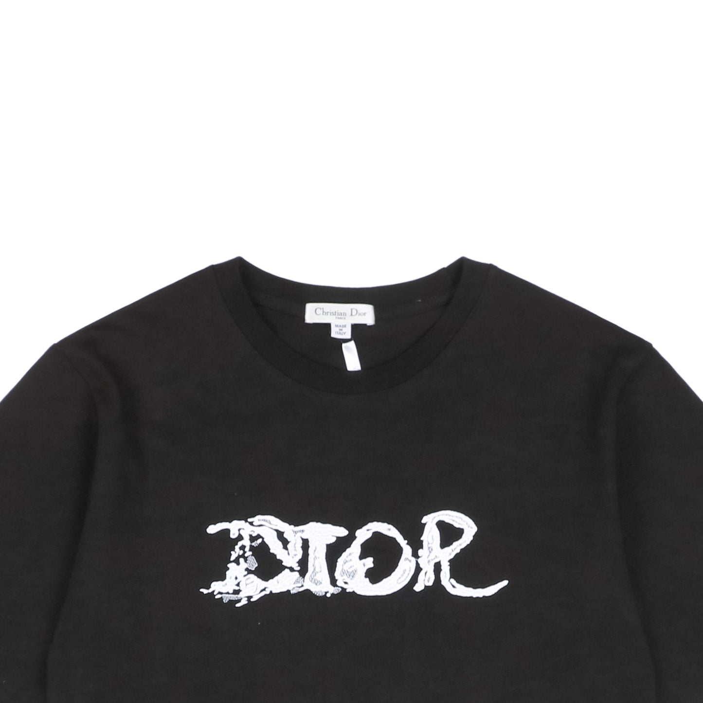 Black T-Shirt, White Logo