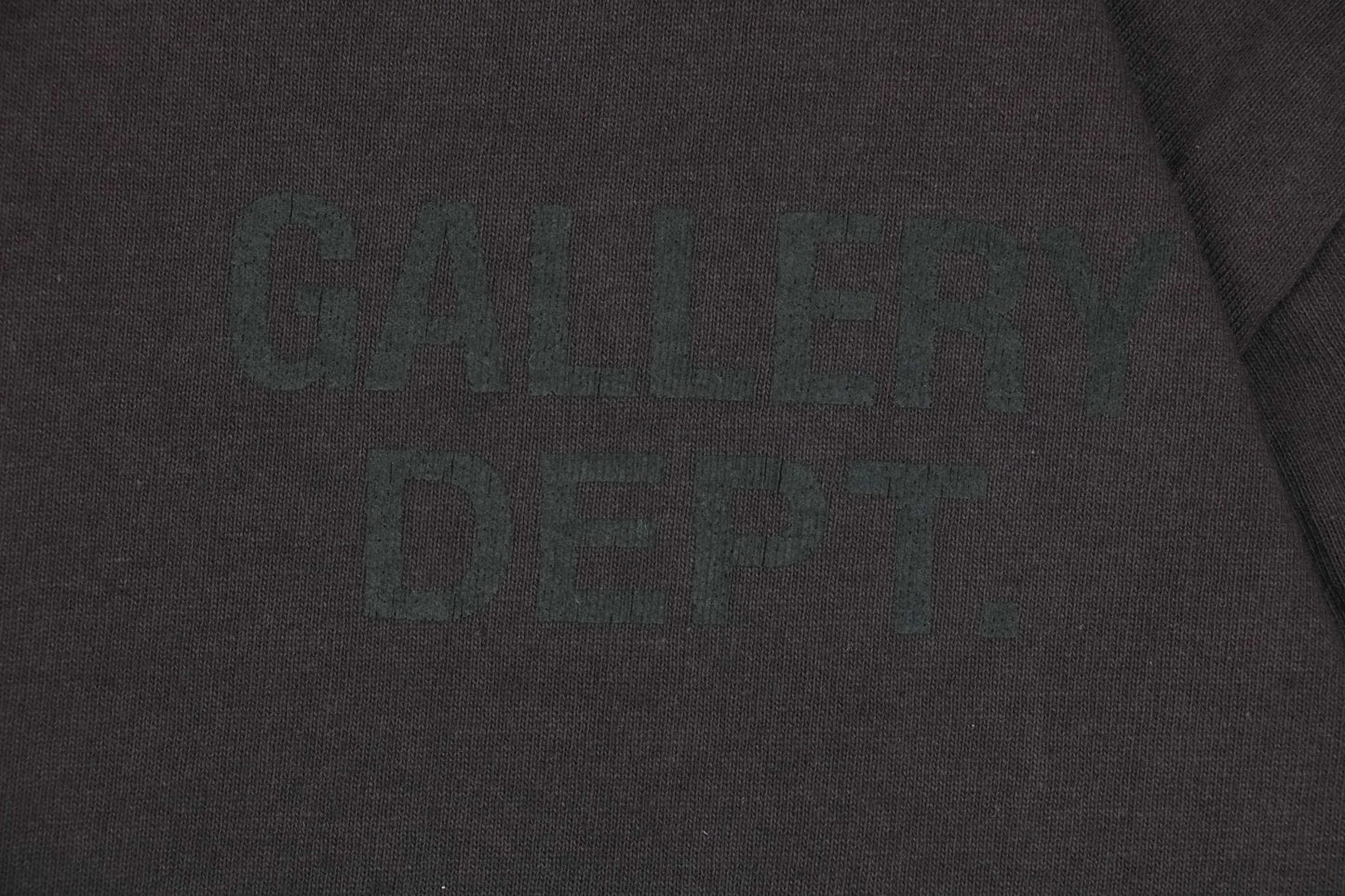 Gallery Dept Security Long Black Sweatshirt