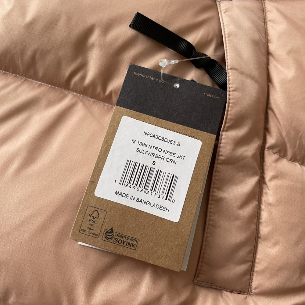 North Face Puffer Jacket Pink
