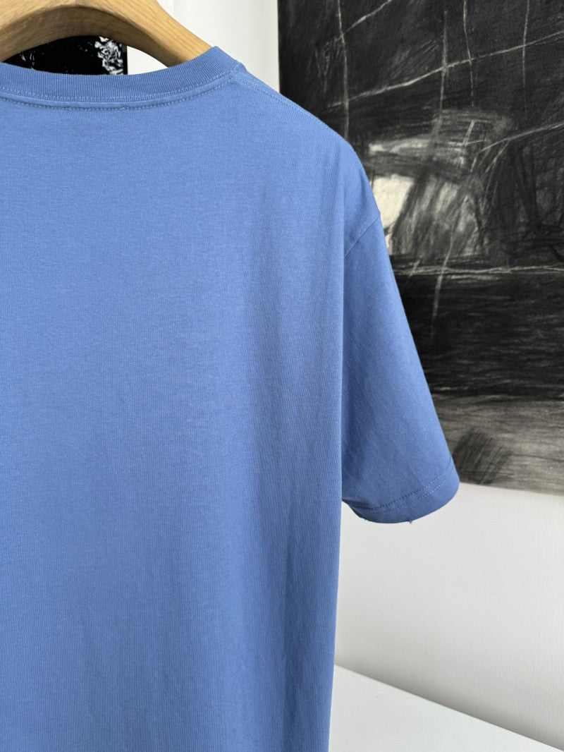 Blue Printed T-Shirt