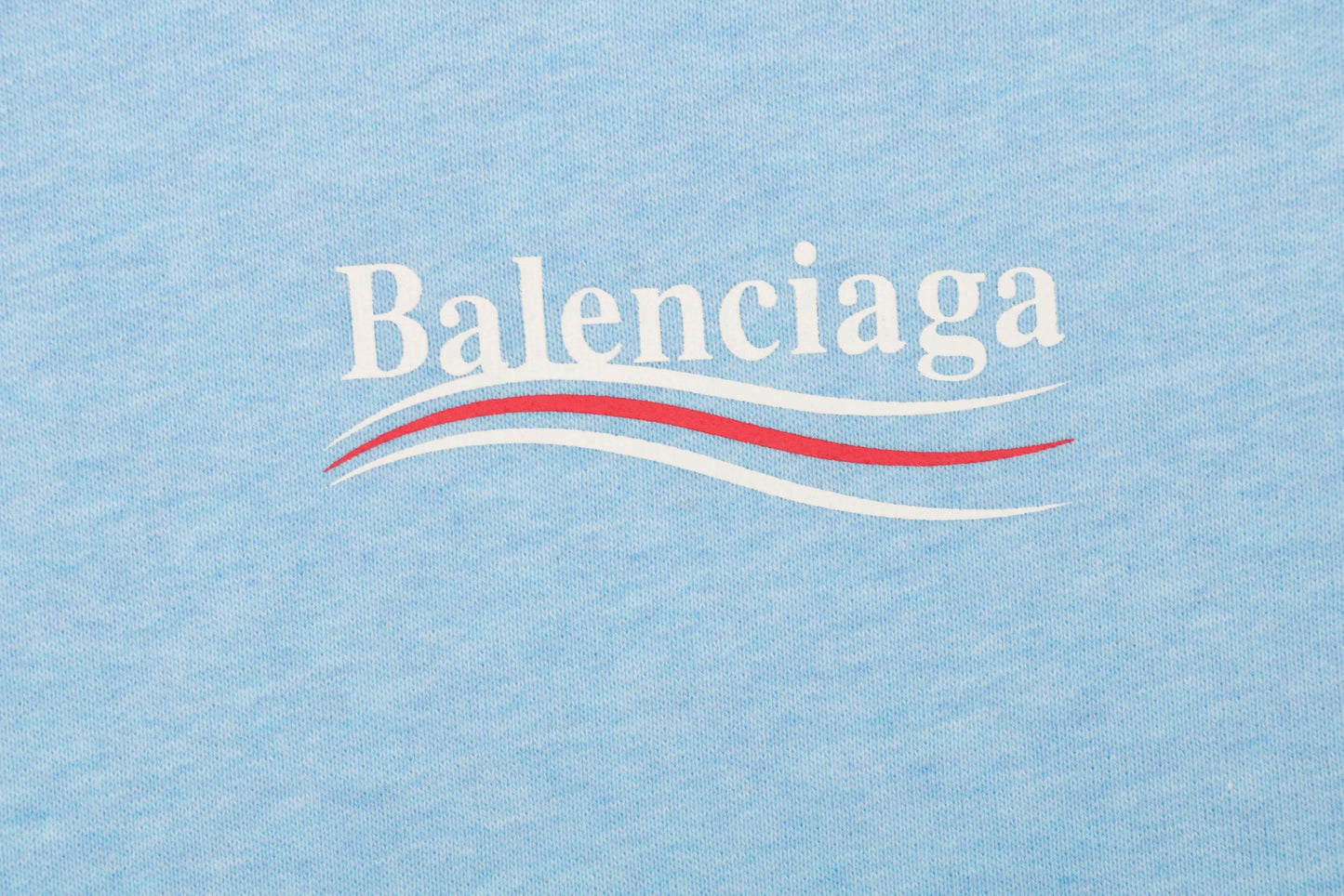 Balenci Political Campaign Light Blue