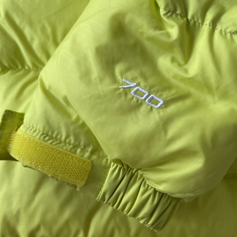 North Face Puffer Neon