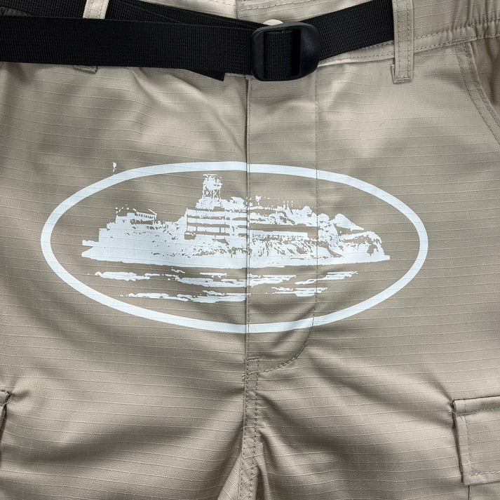 Crtz Grey Cargo Shorts