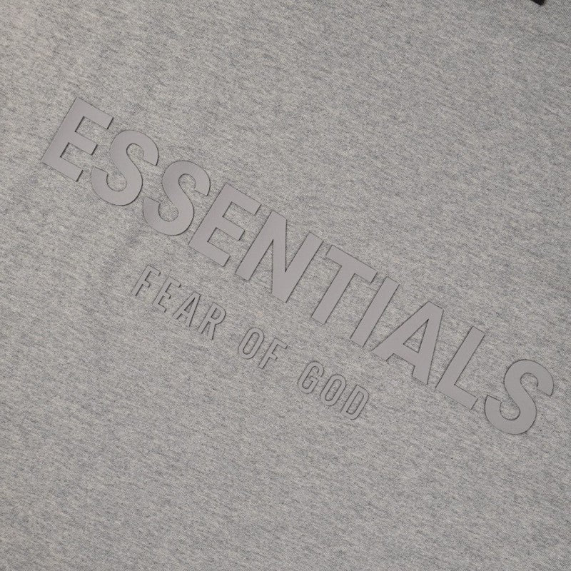 Round Neck Short Sleeve Dark Oatmeal