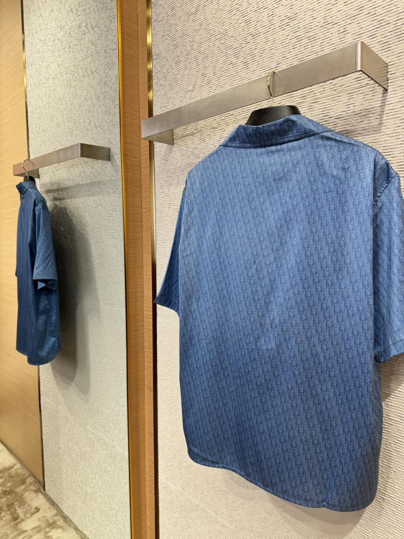 Silk Shirt Blue