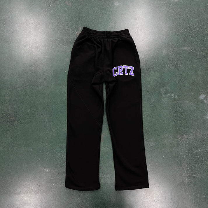 Crtz Black and Purple Alphabet Set