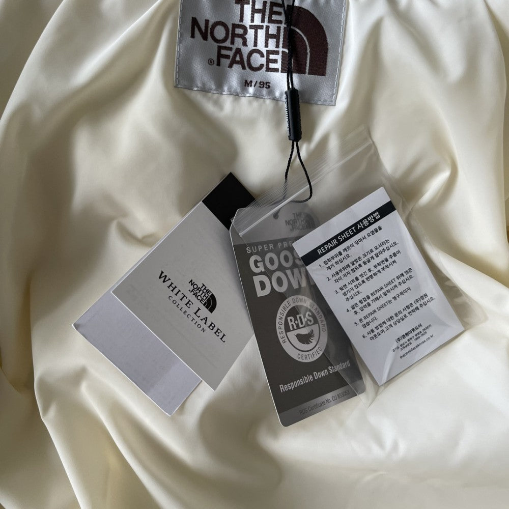 North Face Trench Coat Jacket White
