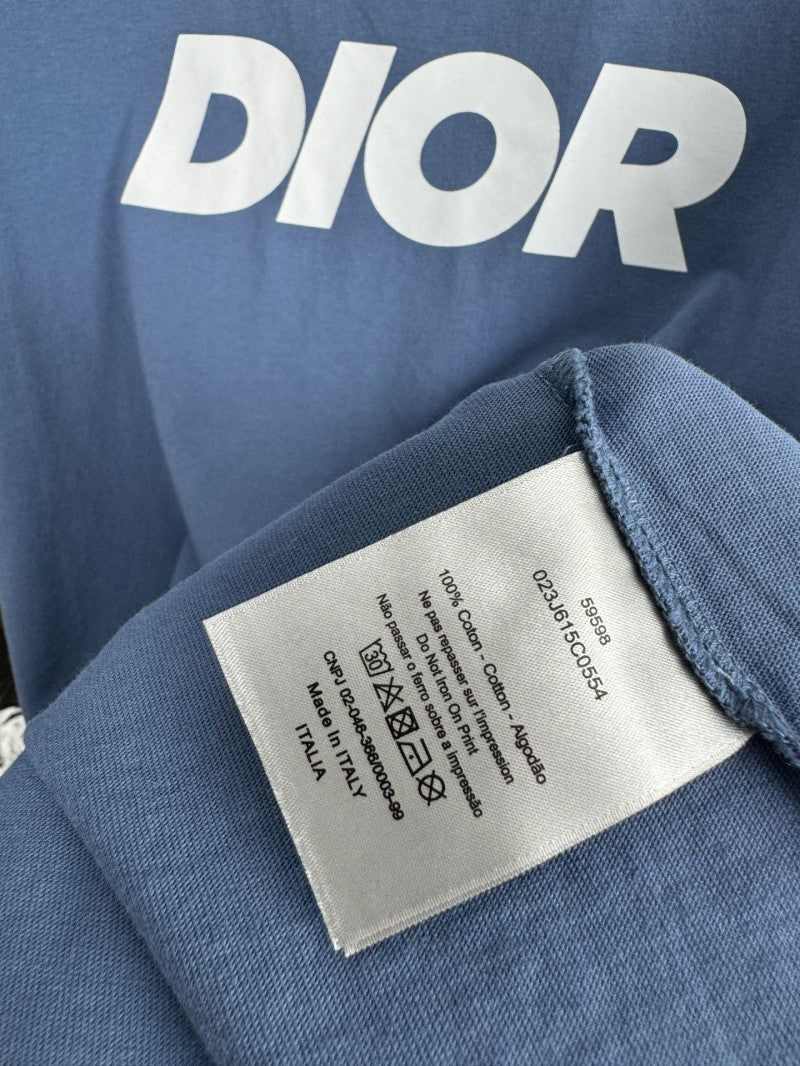 Blue Printed T-Shirt