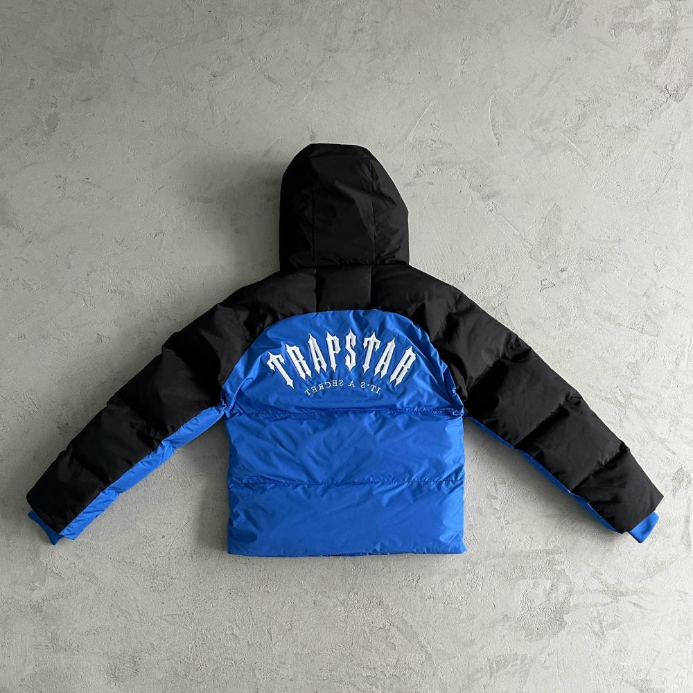 TS Decoded Arch Puffer Blue Black