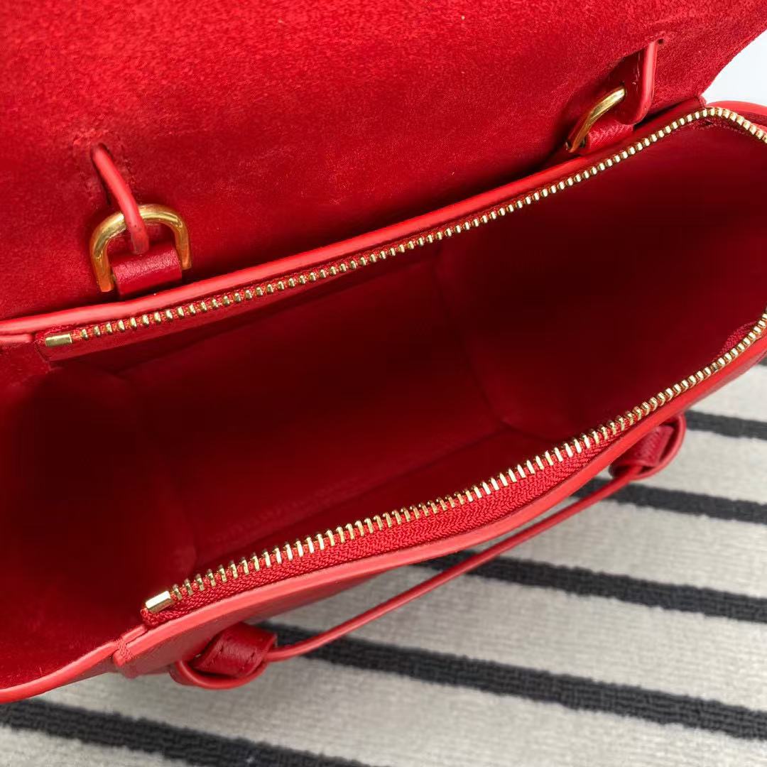 Crimson Arc Tote