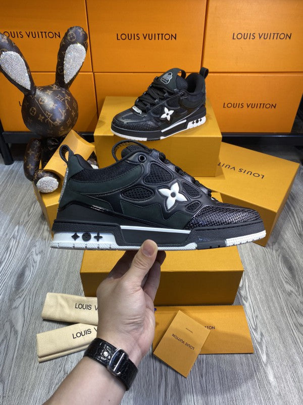 LV Skate Trainers Black