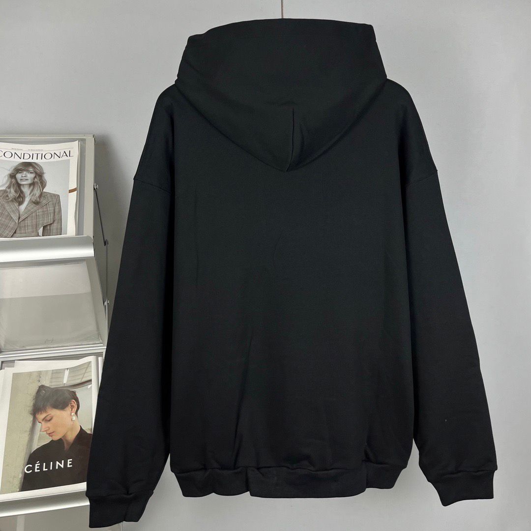 Balenci Black Hoodie