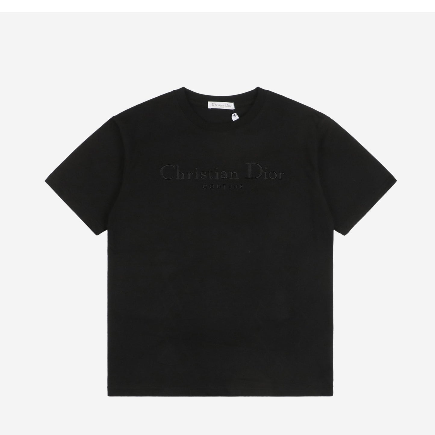 Black T-Shirt, Black Logo