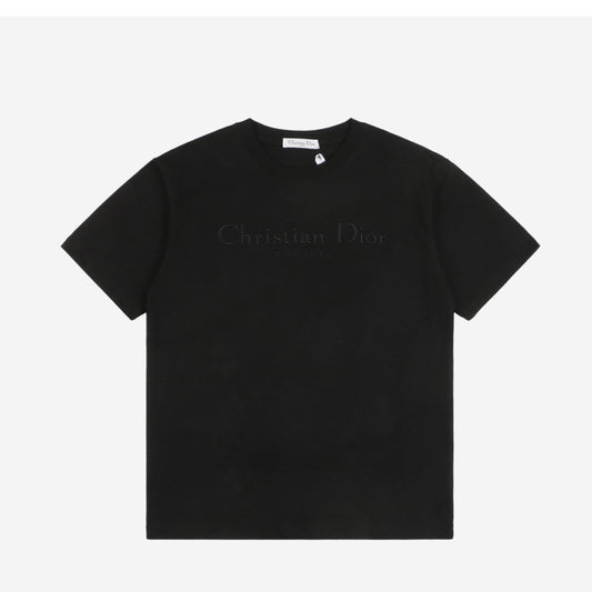 Black T-Shirt, Black Logo