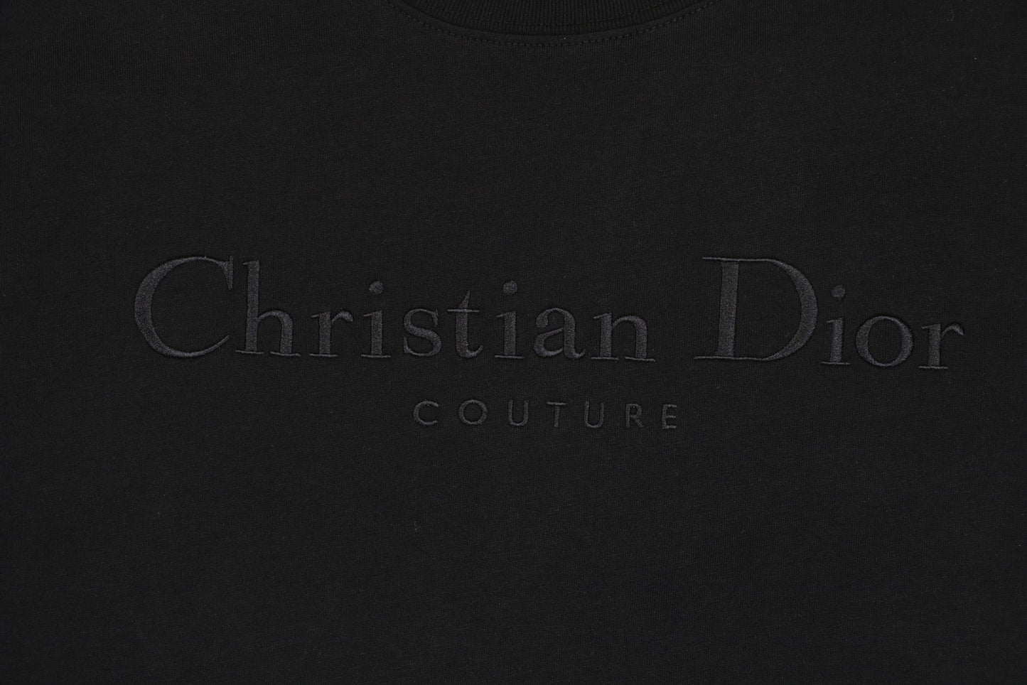 Black T-Shirt, Black Logo