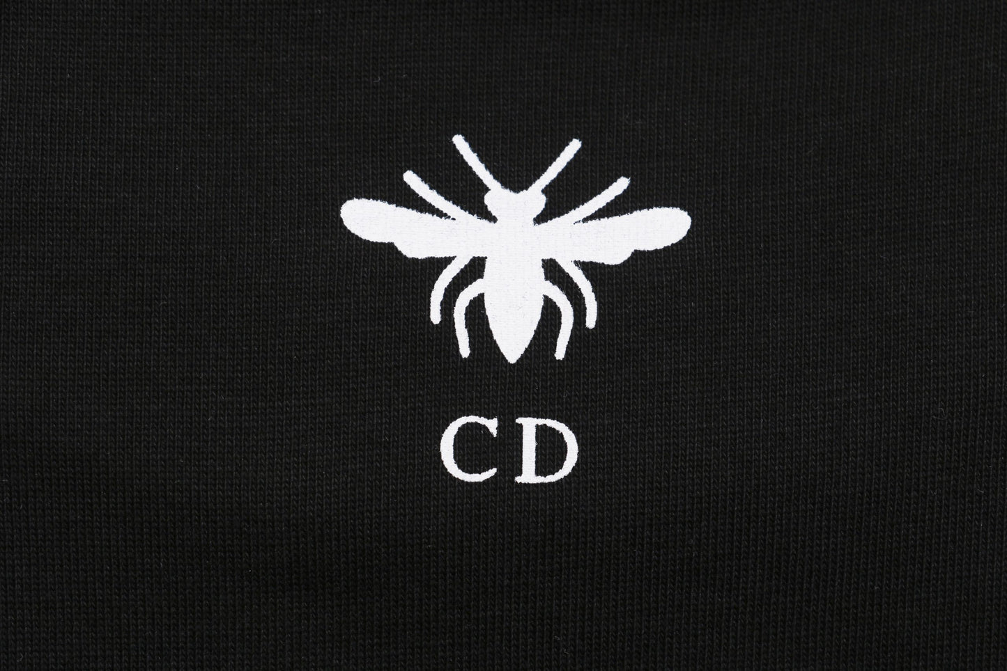 Black T-Shirt, Blue Logo
