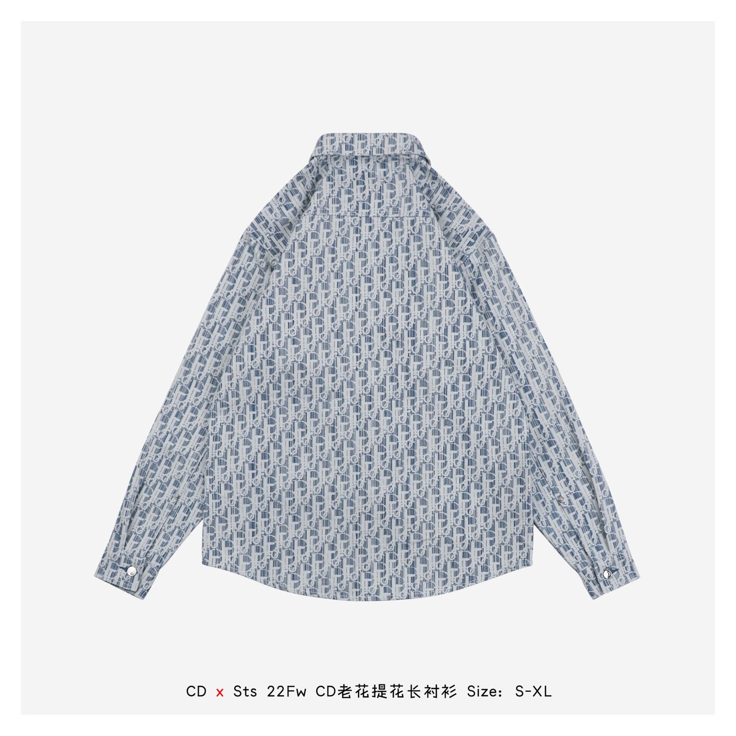Blue and White Shirt