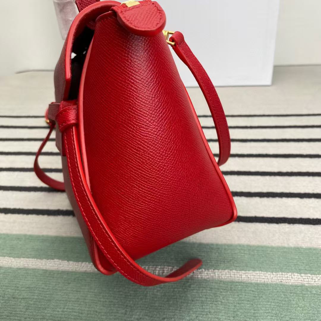 Crimson Arc Tote