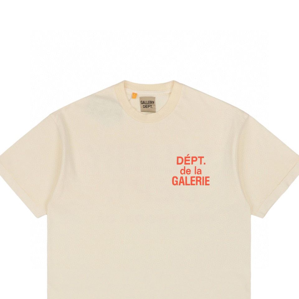 Gallery Dept French Logo Cream T-Shirt