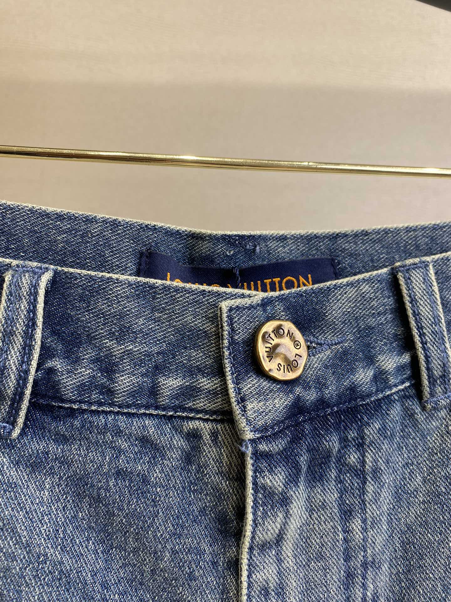 LV Jean Shorts