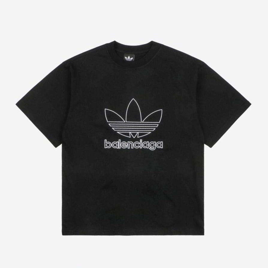 Balenci Adidas T-Shirt Black – Official CKickz