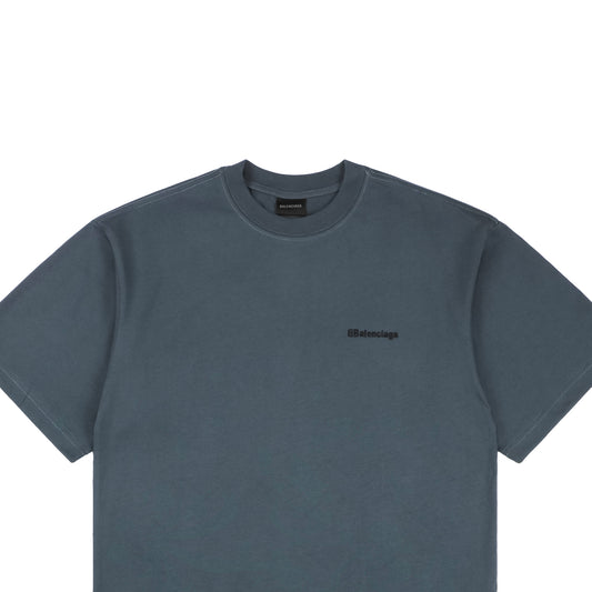 Balenci BB Corp T-Shirt  Blue