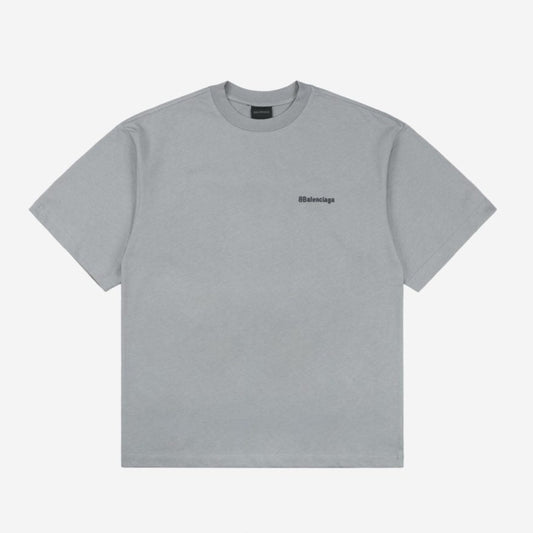 Balenci BB Corp T-Shirt Grey
