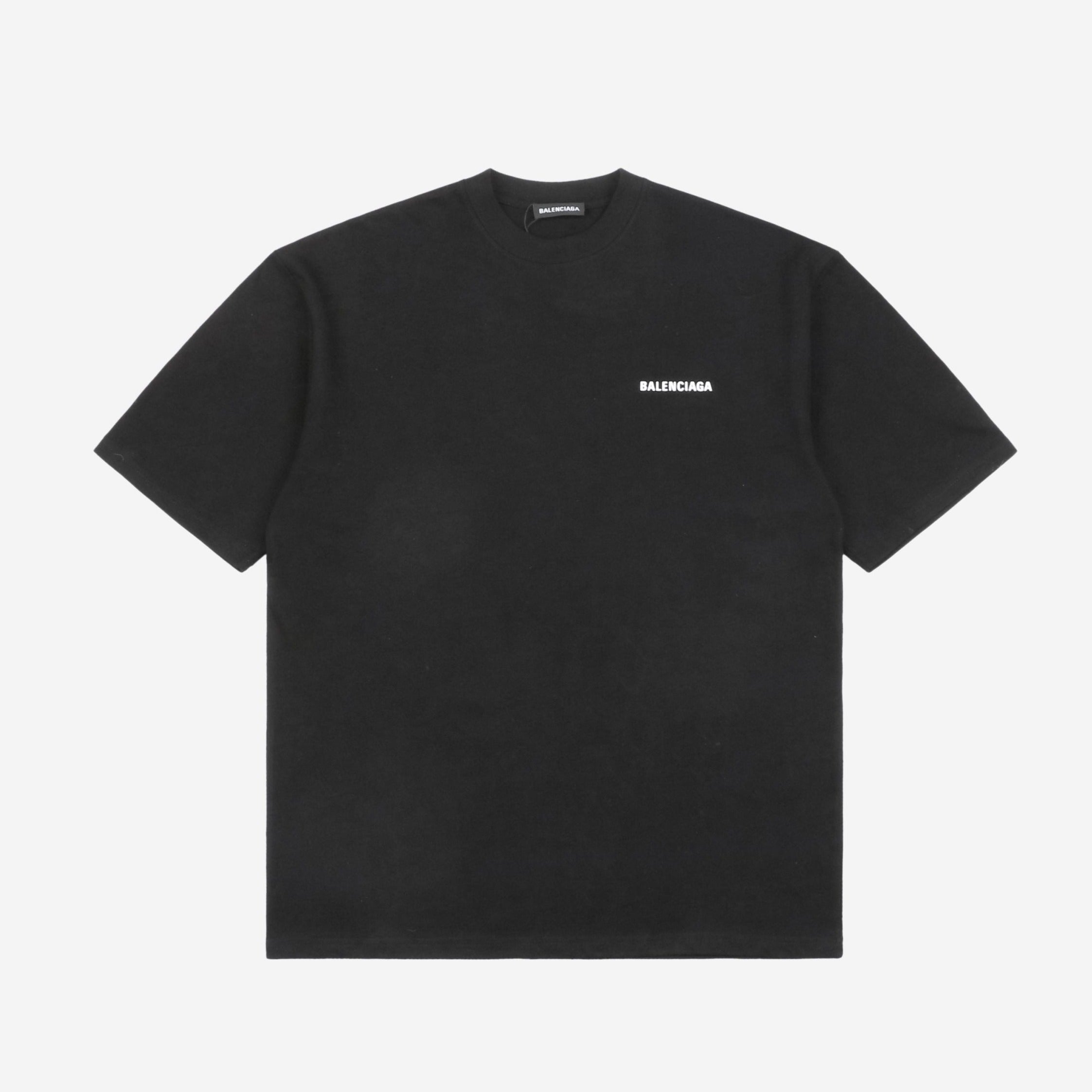 Balenci Logo T-Shirt Black – Official CKickz