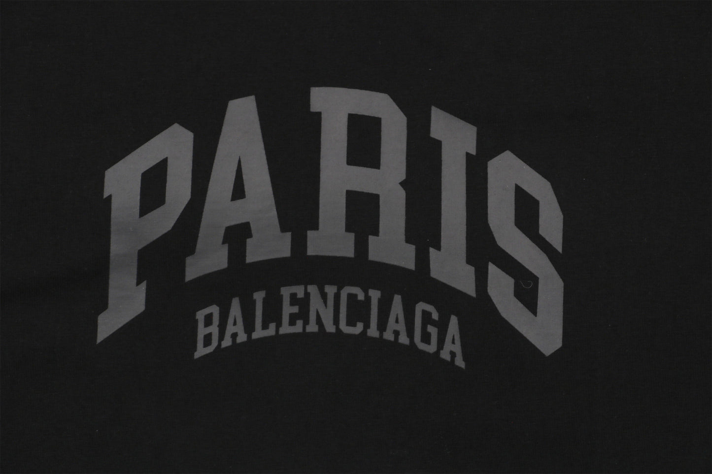 Balenci Cities Paris T-Shirt Black Grey