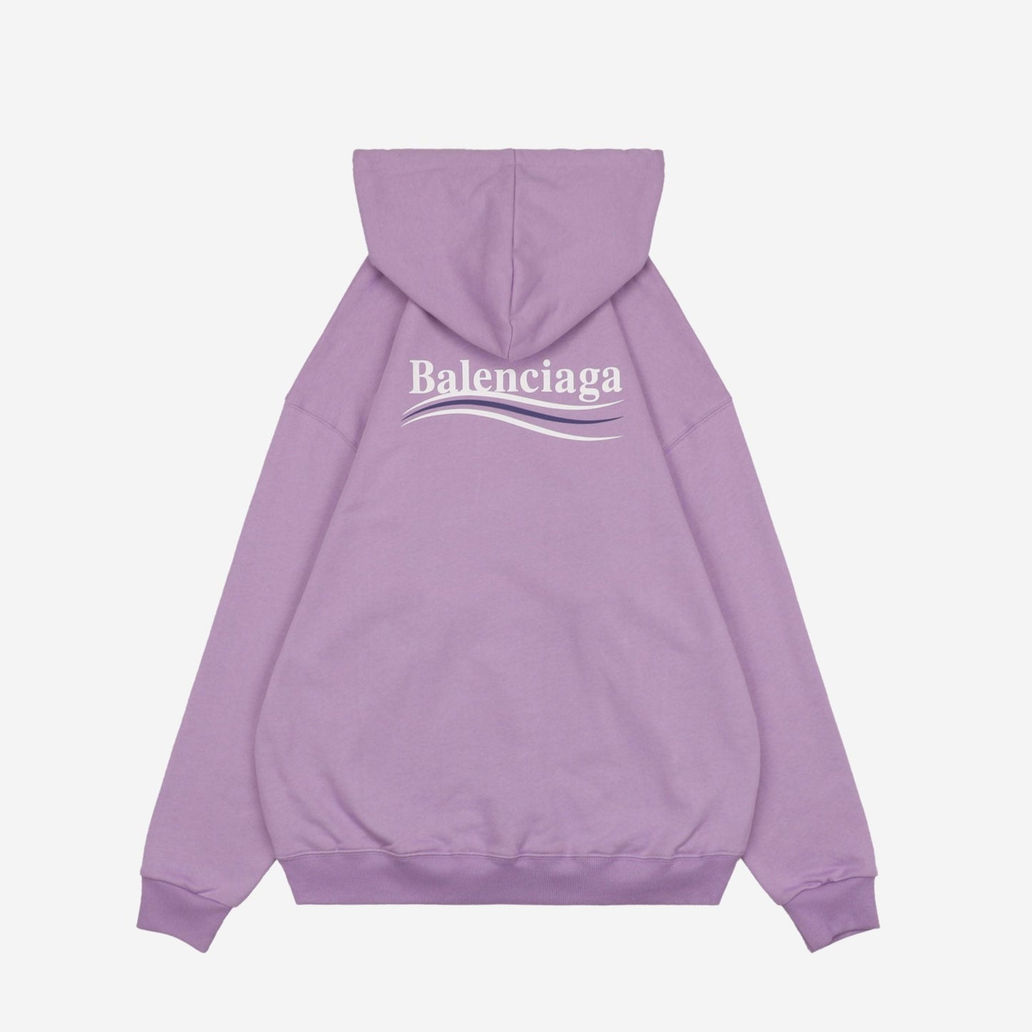 Balenci Political Campaign Hoodie Purple