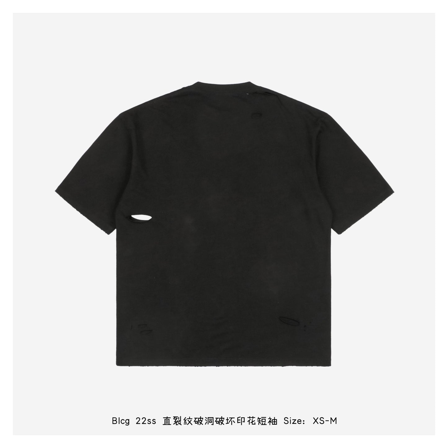 Balenci Small Logo T-Shirt Black