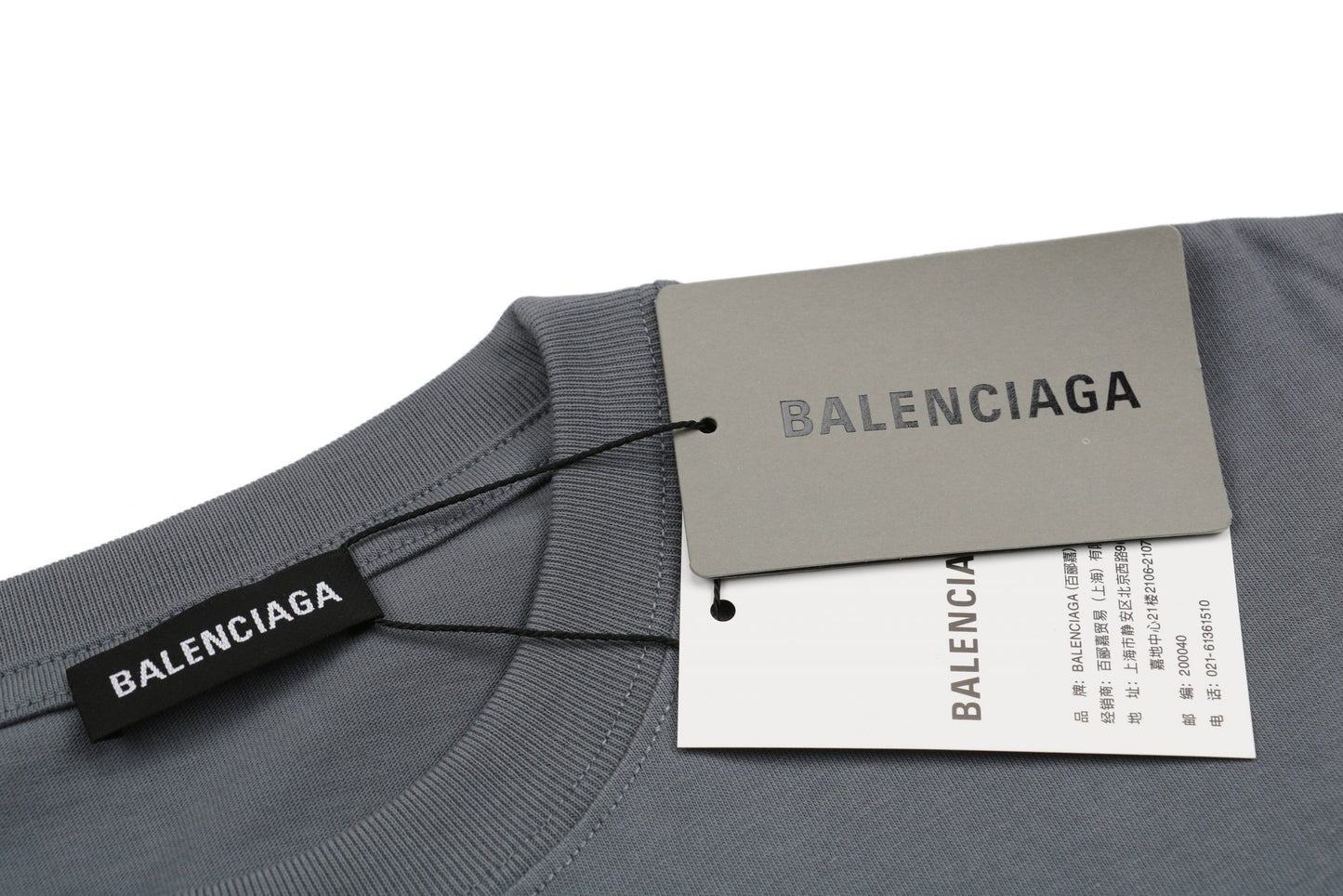 Balenci Graphic T-Shirt Grey