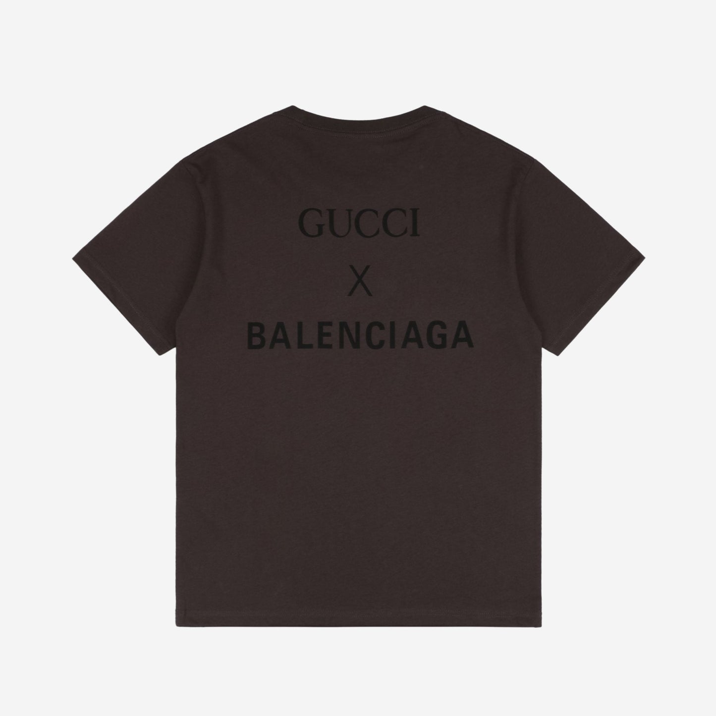 Balenci Gucci T-Shirt Brown