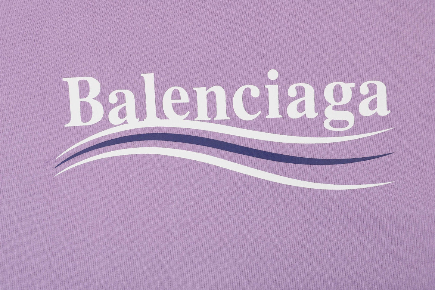 Balenci Political Campaign Hoodie Purple