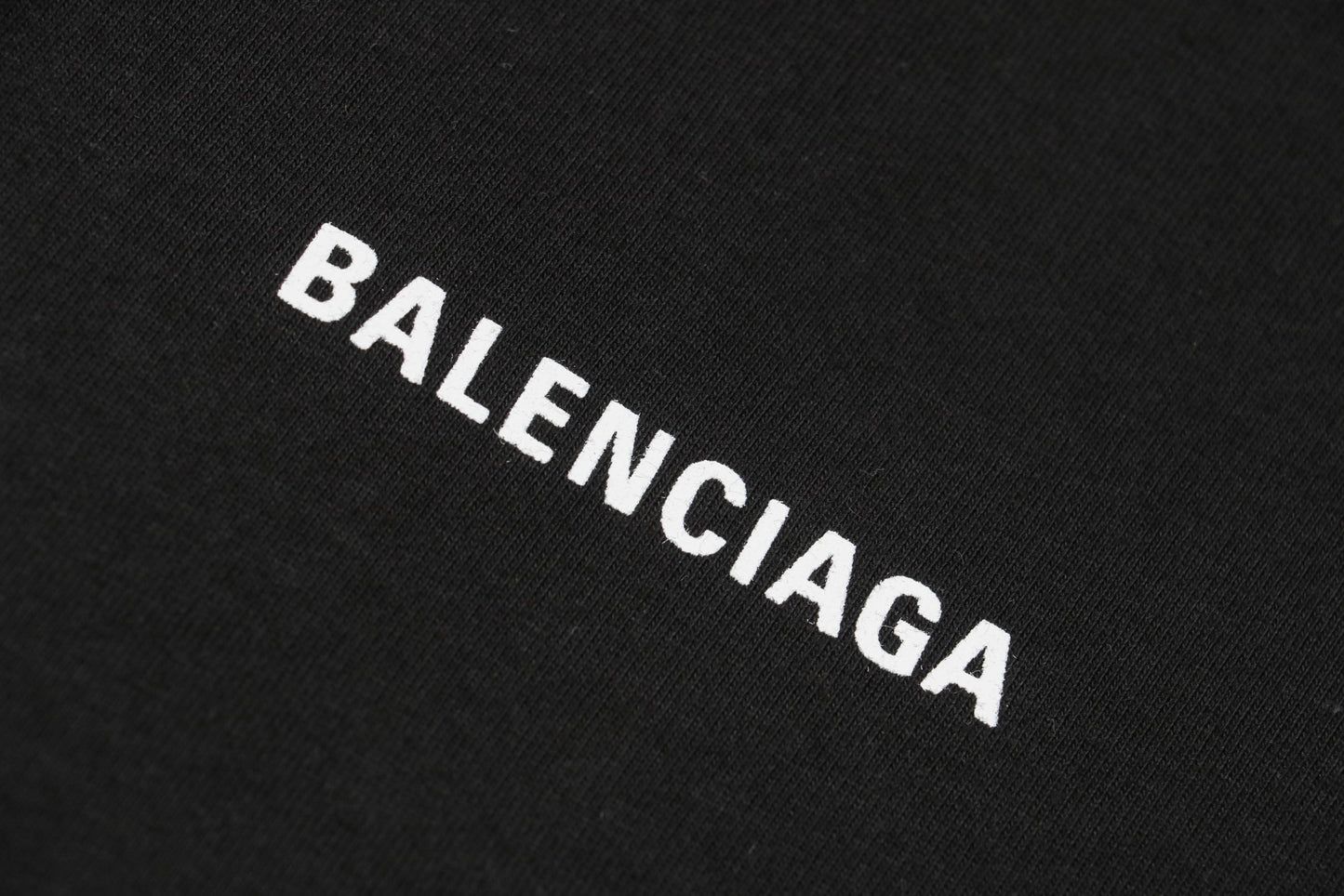 Balenci Logo T-Shirt Black