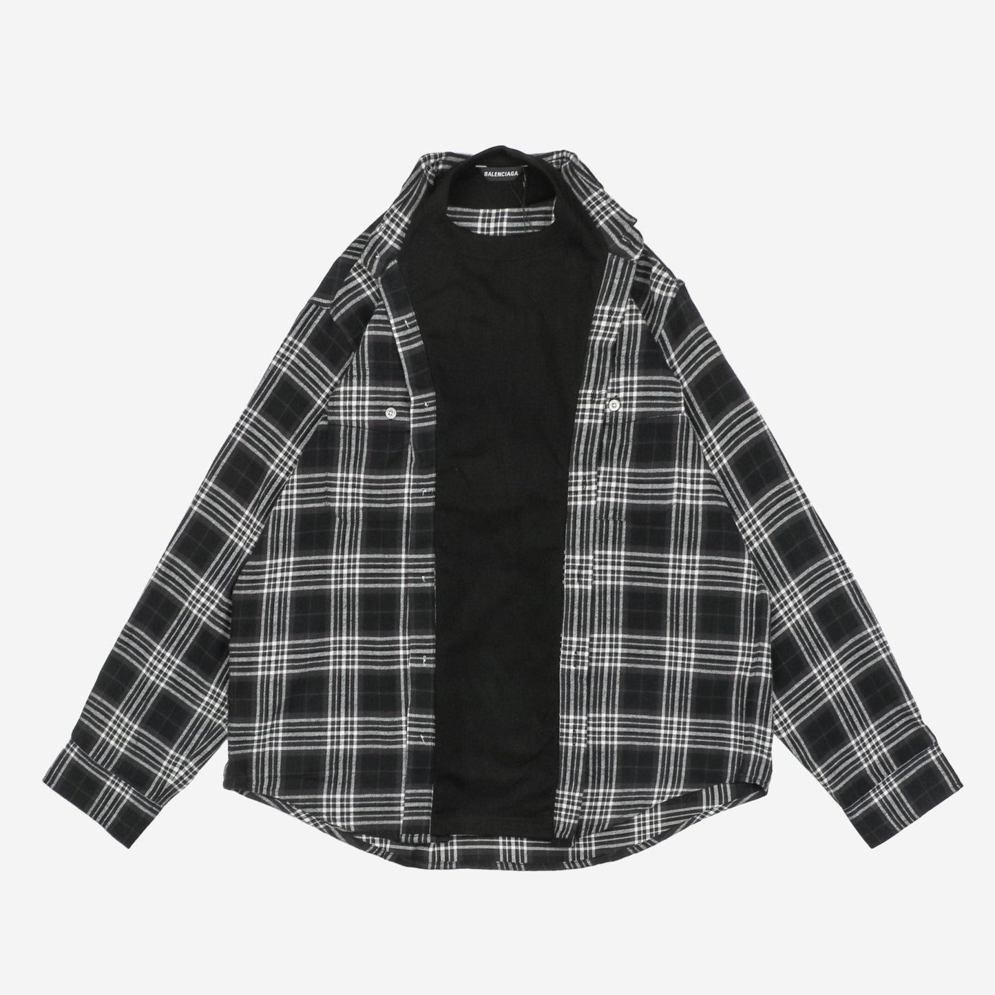 Balenci Checked Shirt