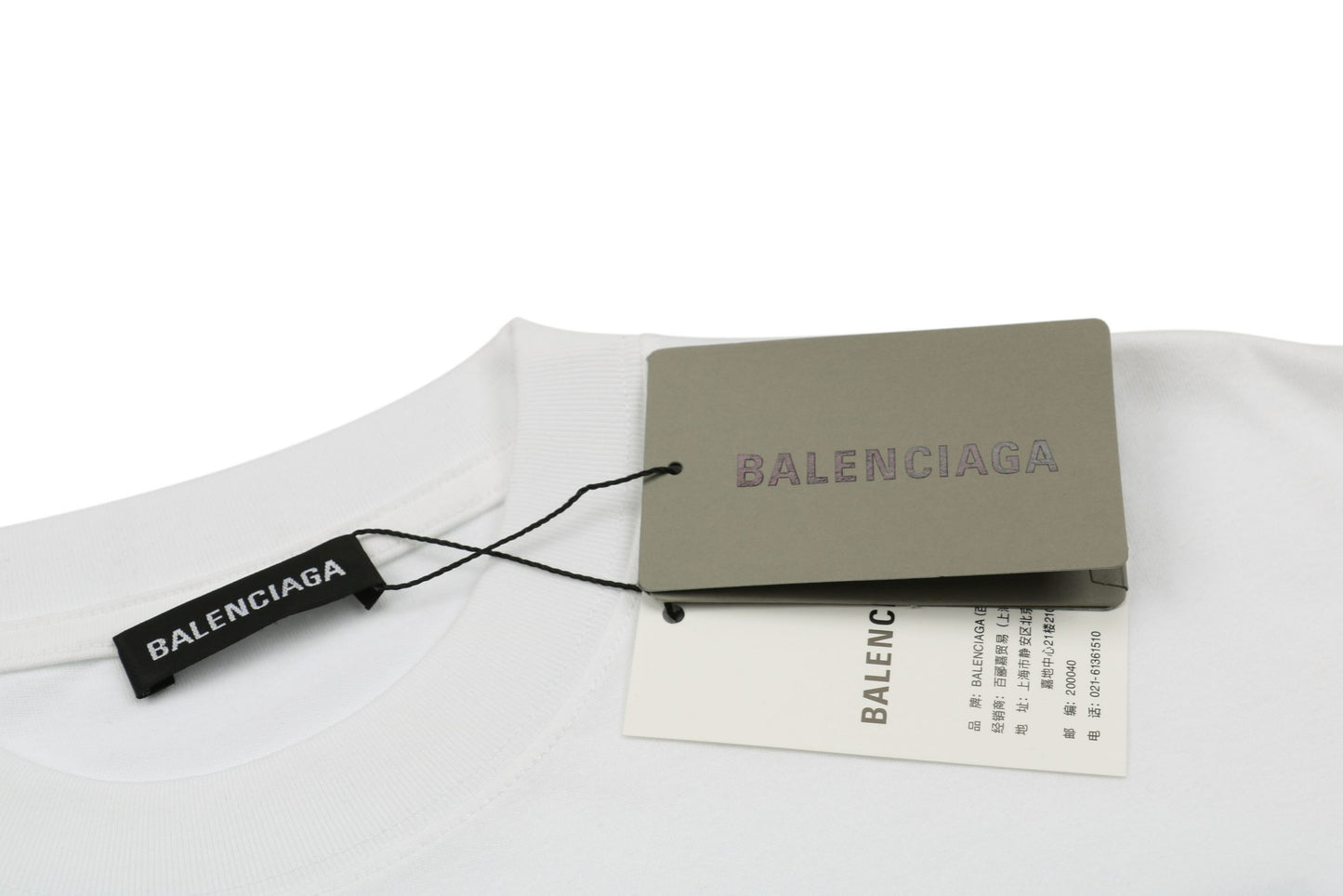 Balenci Political Campaign T-Shirt White