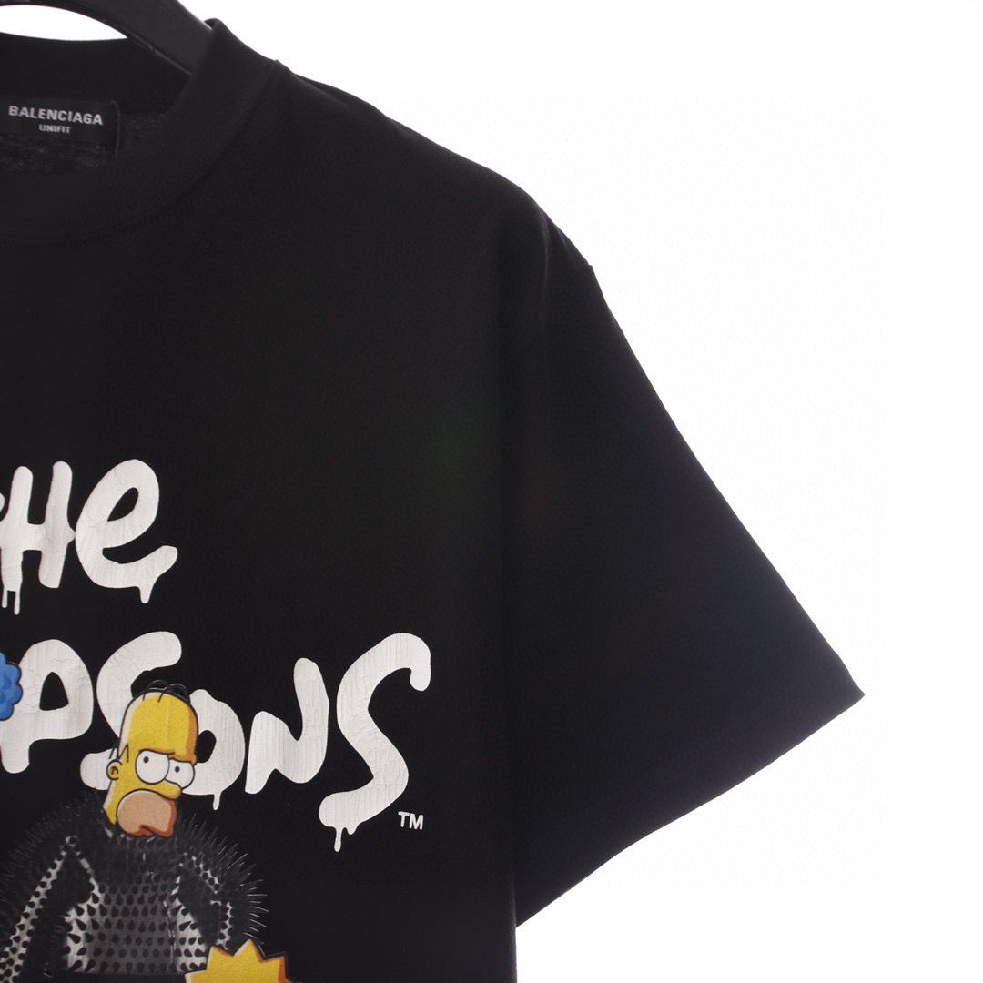 Balenci Simpson T-Shirt Black