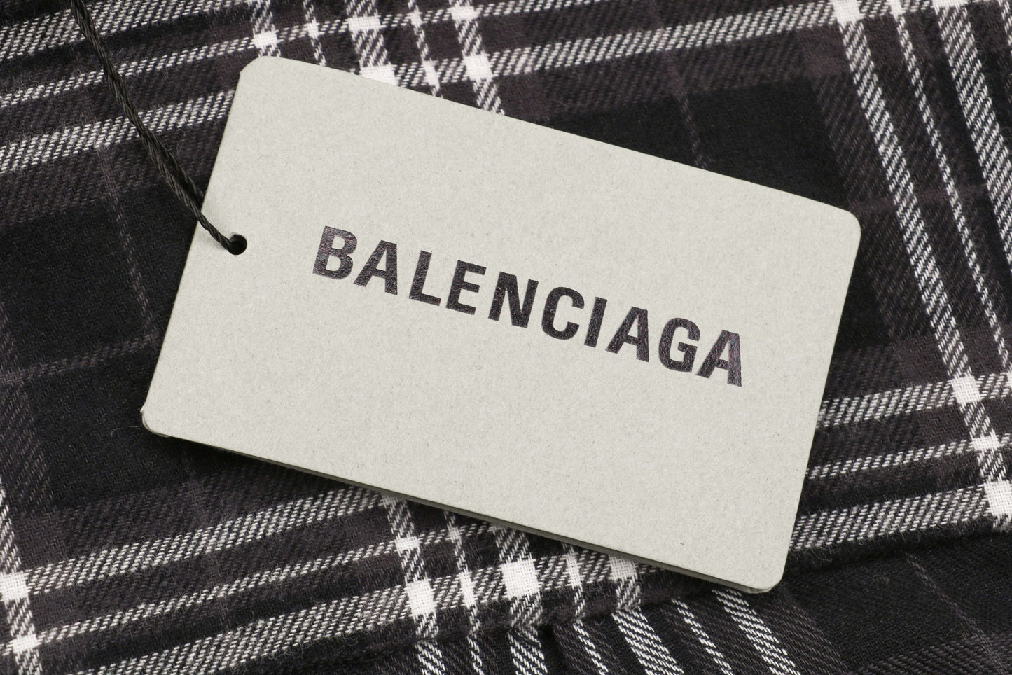 Balenci Checked Shirt