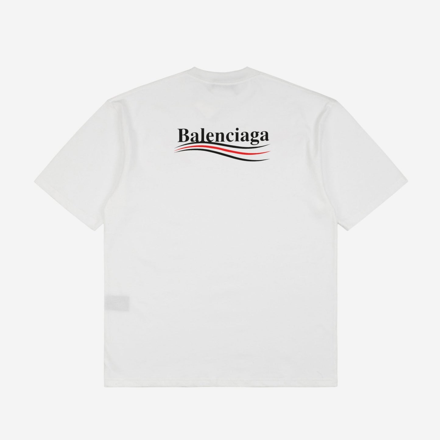 Balenci Political Campaign T-Shirt White