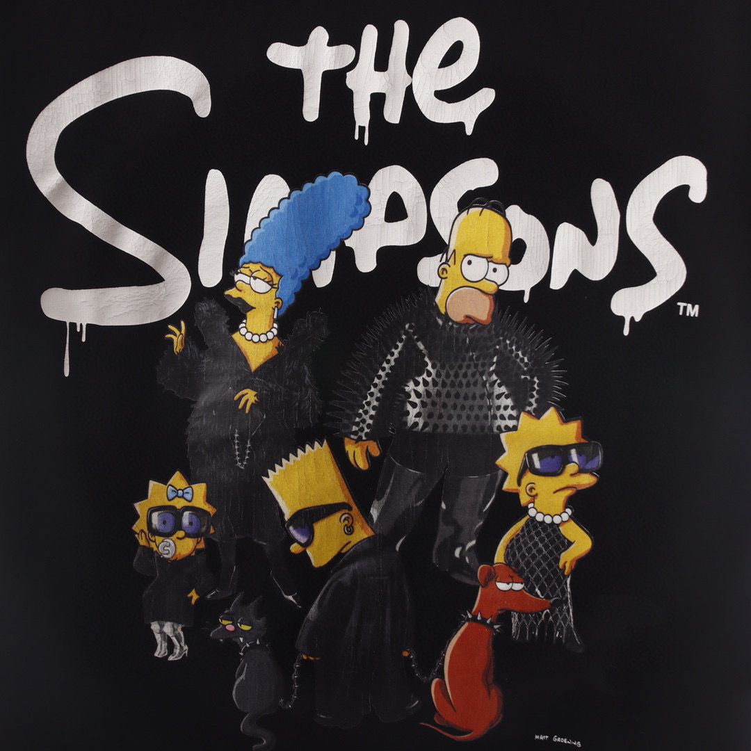 Balenci Simpson T-Shirt Black