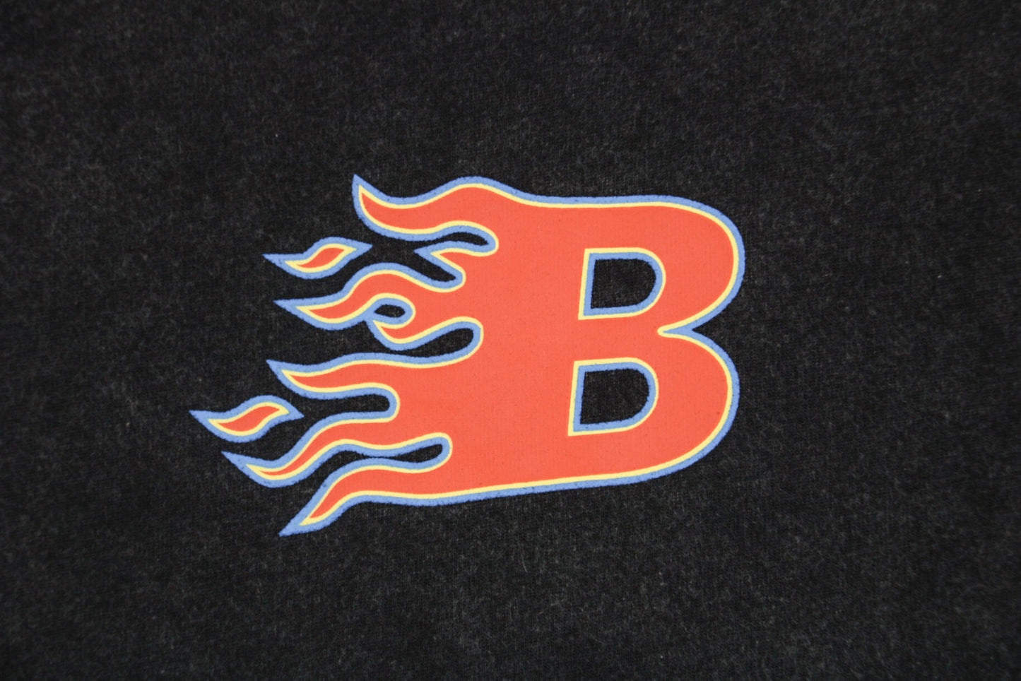 Balenci B Flame T-Shirt Black