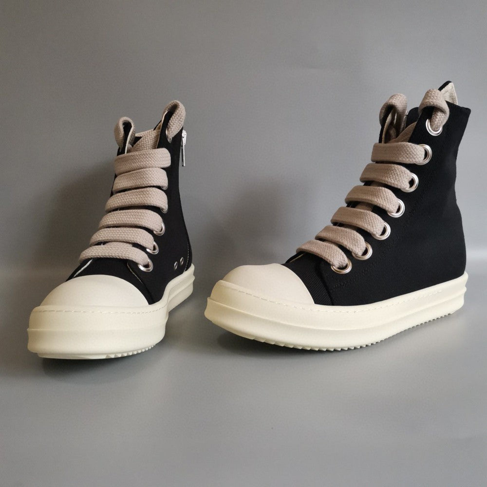 Vintage Green High Cut Trainers
