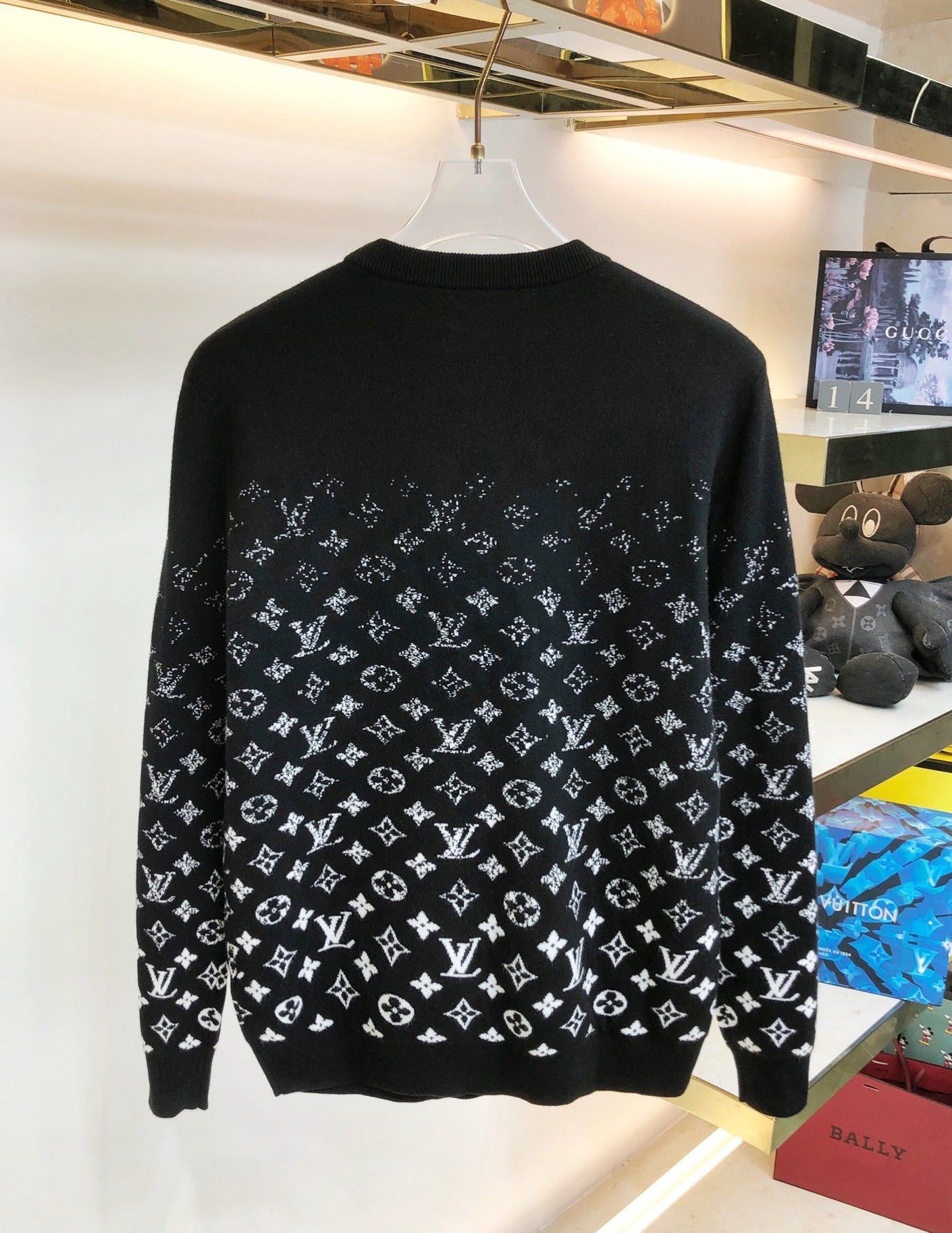 LV Black Sweater