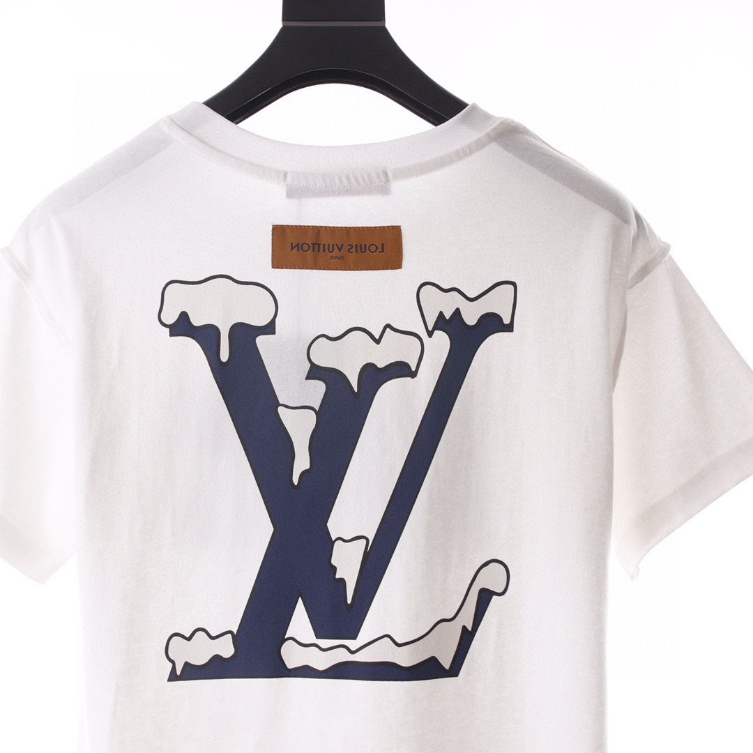 LV Do A Kickflip White T-Shirt