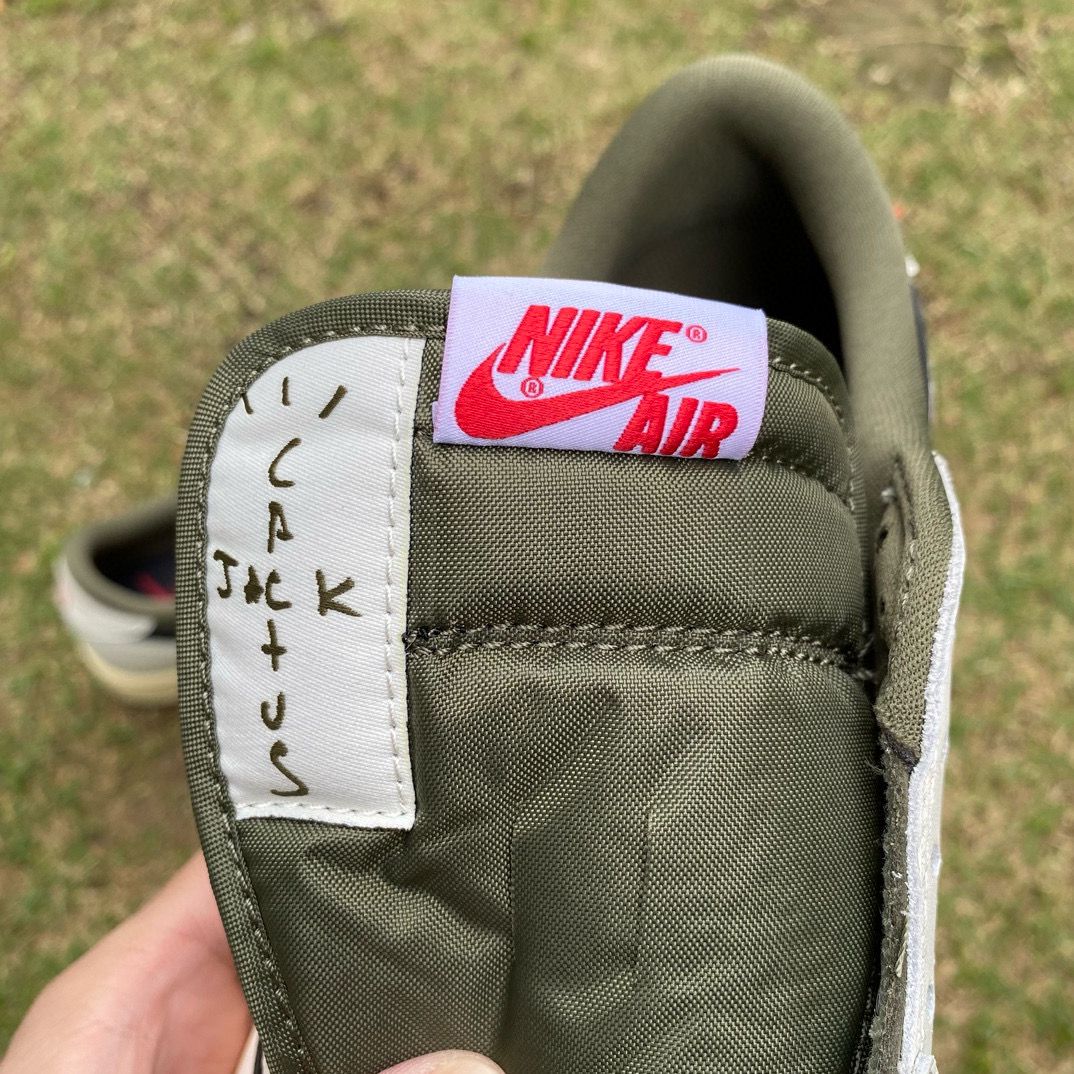 J1 Retro Low X Travis Scott Medium Olive