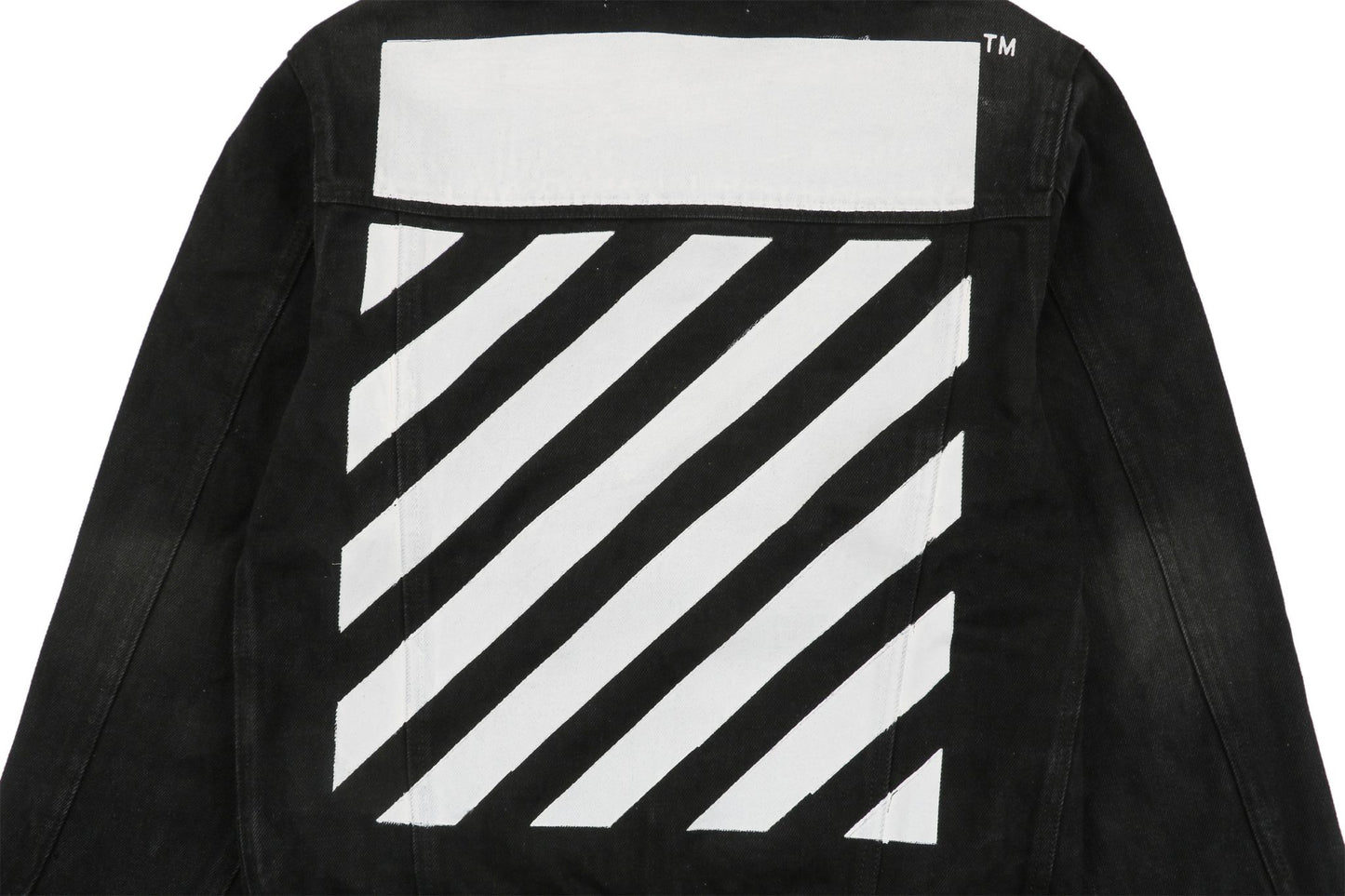 OW Black & White Jean Jacket