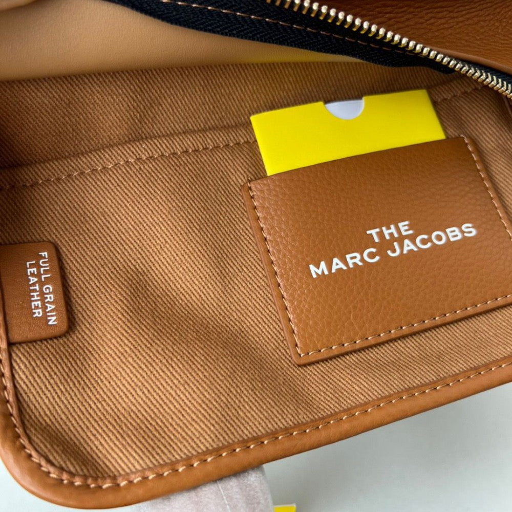 Marc Jacobs Leather Tote Bag Browne